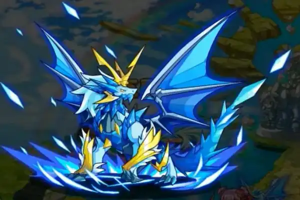 洛克王国:"冰龙王"进化史,首位"精灵王",傲凌重生霸榜天梯