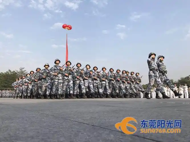 沙角部队训练基地举行新兵训练成果展示活动