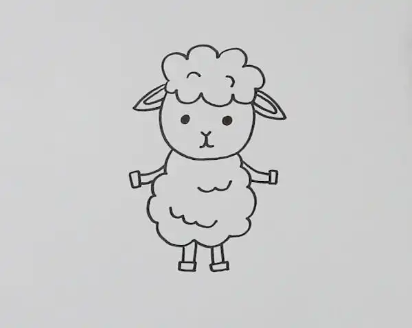 羊怎么画