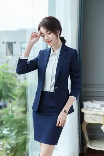 小西装套装职业装女士正装工作服时尚韩版秋冬工装气质修身面试装