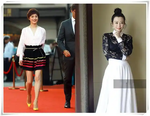 看了郝蕾的蕾丝上衣和孙俪的蓬松短裙,网友:邓超真是好福气