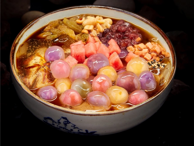 冰系甜品|重庆酸辣粉加盟_汤圆加盟_小吃甜品店加盟培训-龙记山城汤圆