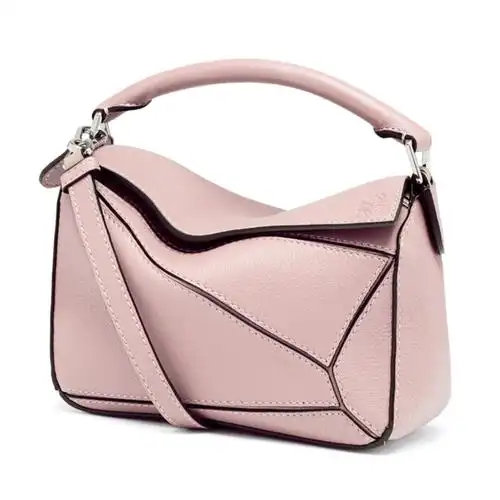 loewe/罗意威女包 puzzle系列小号 女士皮质翻盖拉链斜挎单肩包 32230