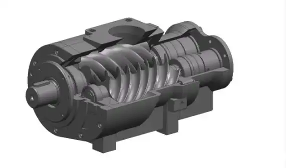 双螺杆压缩机基本结构及工作原理是怎么样的