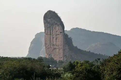 龙虎山,金枪峰