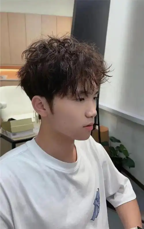 最有型的男士发型,简单时尚真精神,剪完就是帅|烫发|纹理烫|短发_网易