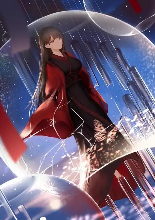 红色裙子 3k手机壁纸动漫竖屏女生,是彼岸图网给您推荐的高清4k手机