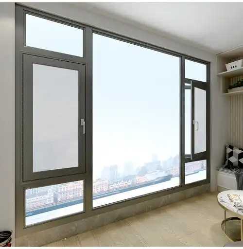 苏州维盾断桥金平开窗窗纱一体系统门窗阳台铝合金窗