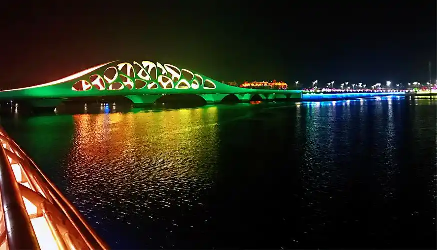 大黄岛的夜景真的好美!