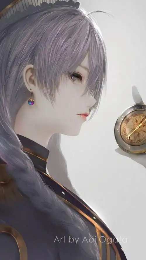 女生高冷系列,高清手机动漫壁纸图片