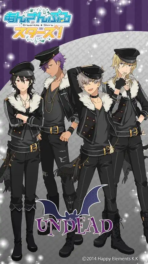 偶像梦幻祭/ensemblestars undead 手机壁纸 - 堆糖,美图壁纸兴趣社区