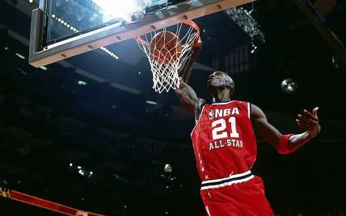 体育,运动写真,体育,篮球,帅气,电脑壁纸,壁纸凯文加内特第一辑写真