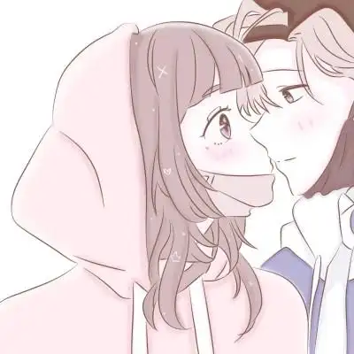 可爱卡通呆萌cp头像情侣超火图片_情侣动漫头像_头像屋