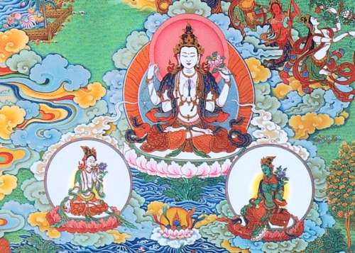 收藏| 高清观想图集——走进极乐世界(下)