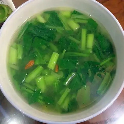 爻胖胖子做的青菜汤