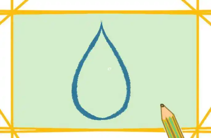 水简笔画儿童风景简笔画带颜色彩色水浪花简笔画简笔画水浪怎么画动漫