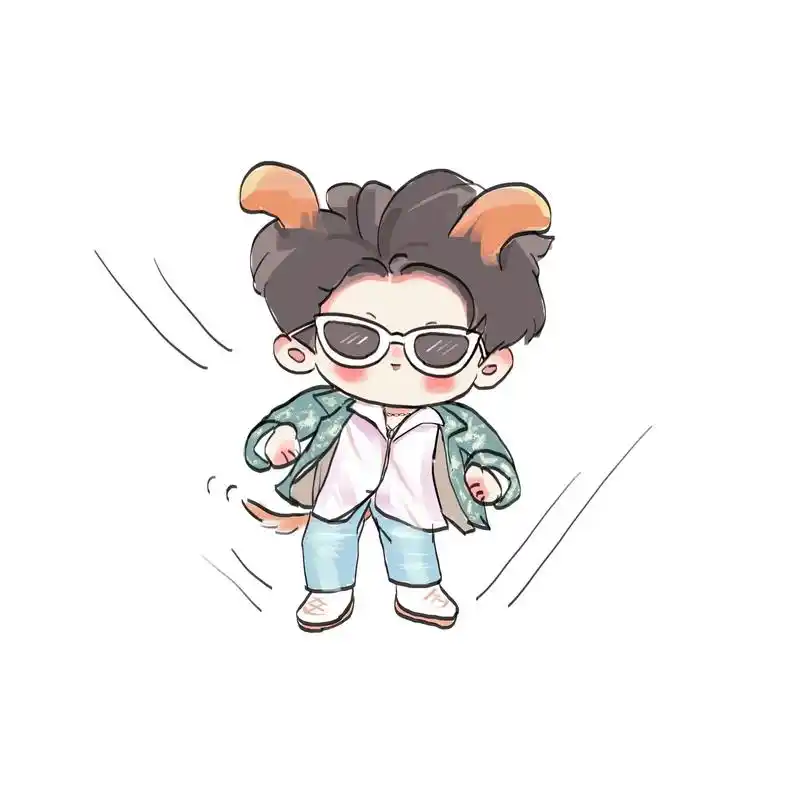 从漫画里走出来的男孩 #王鹤棣 #q版 - 抖音