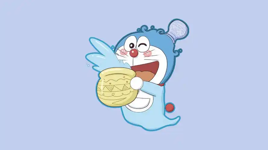 哆啦a梦十二星座萌系桌面壁纸-卡通动漫-壁纸下载-美桌网