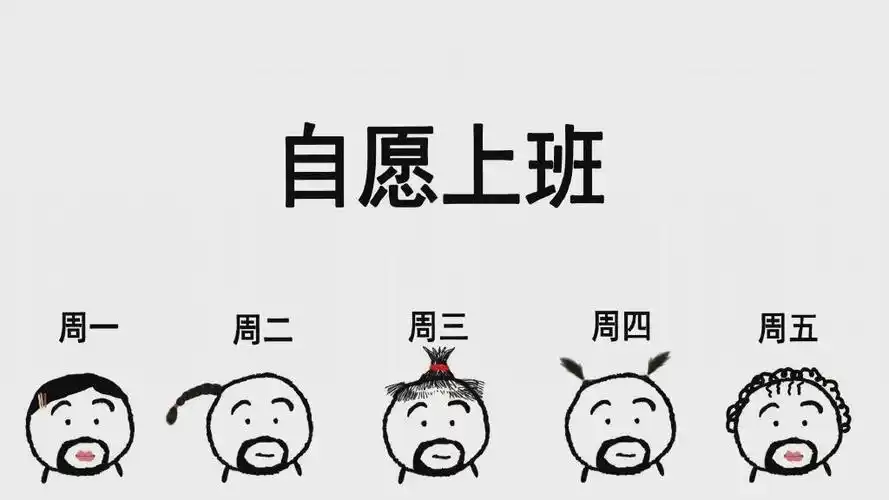 打工人自愿上班的壁纸,高清图片,简约-纯色壁纸