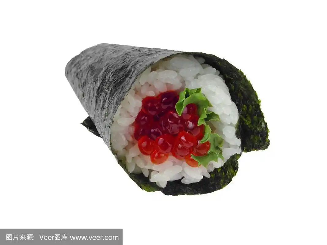 三文鱼籽手卷寿司