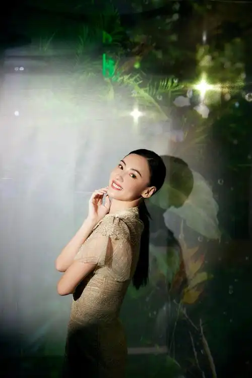 张柏芝旗袍造型优雅迷人勾勒婀娜身姿韵味十足