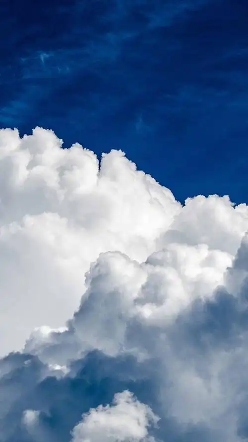 天空之城唯美云朵风景,高清图片,手机锁屏桌面-壁纸族