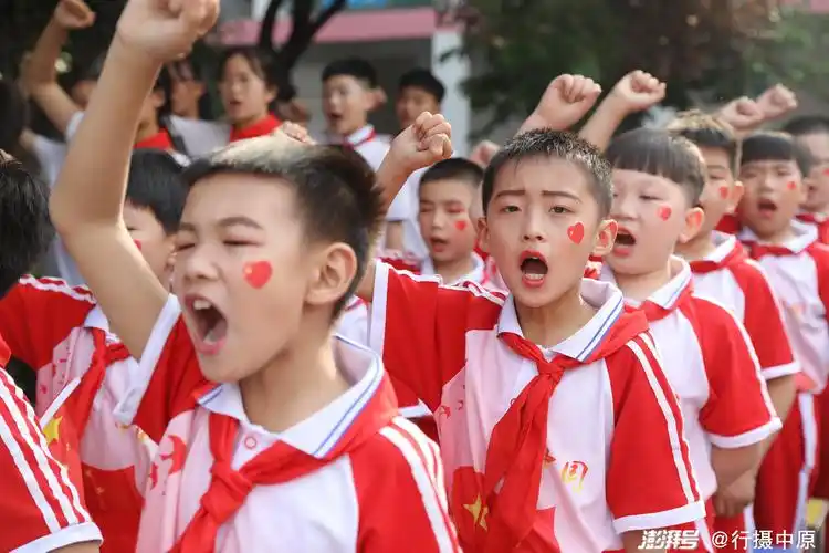 河南温县:我们入队了_社会_澎湃新闻-the paper