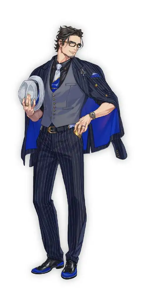 人物动态#一组西装立绘参考!