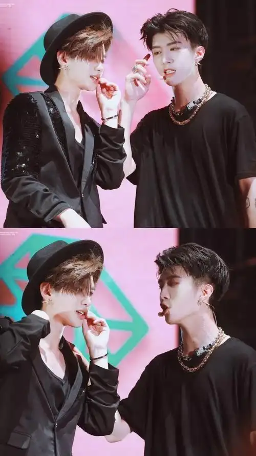 皇权富贵cp壁纸范丞丞黄明昊这是什么神仙友谊