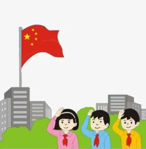 向国旗敬礼 致敬抗疫英雄—东华小学一年一班观看线上升旗仪式