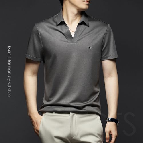 男装夏装男v领