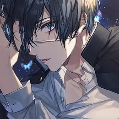 唐崎夜雨二次元霸道帅气男生头像