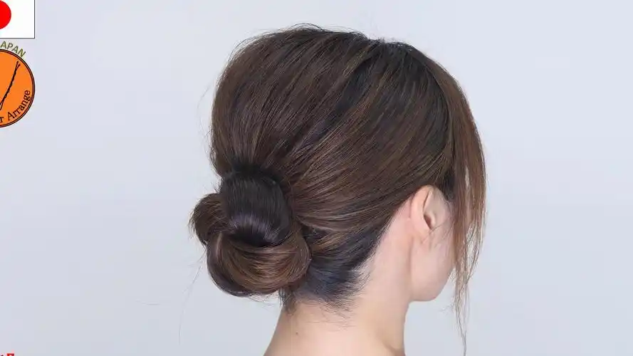 【chies hair arrange】简单的盘发教程0033