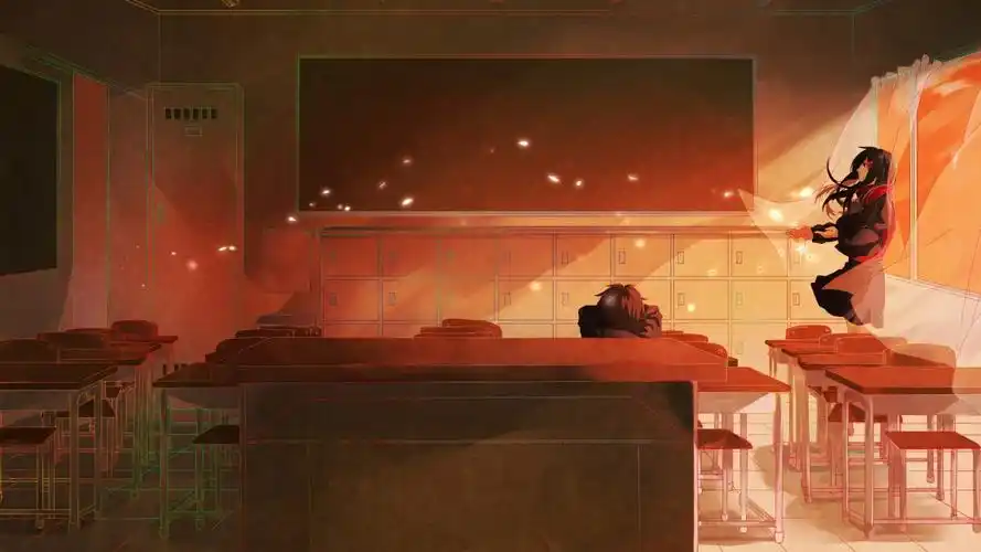 独自哭泣的女孩壁纸 _ 图片网