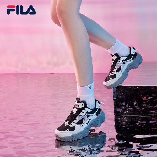 【高圆圆同款】fila 斐乐猫爪女鞋老爹鞋夏季新款休闲鞋运动鞋男