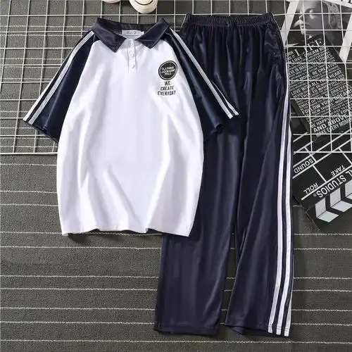 夏季校服套装 - 17网