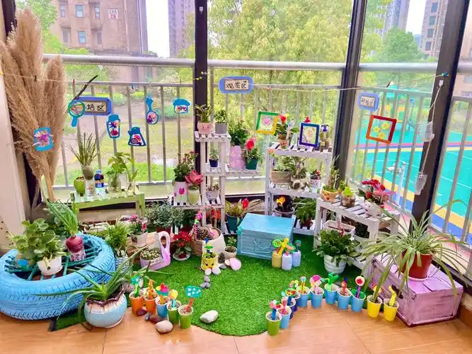 幼儿园植物角环创春天