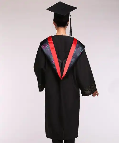 新款学士服 学位服批发定制文理工科硕士服 博士服大学生毕业礼服