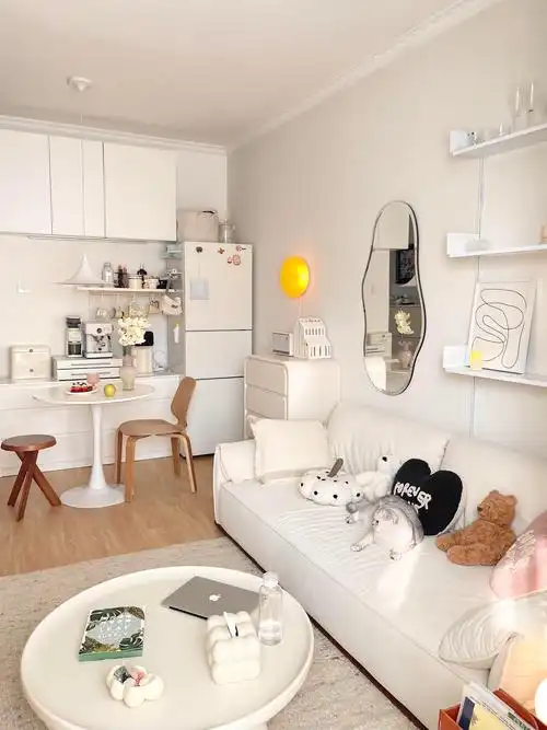 40平的小户型,一室一厅一个人住太爽啦!