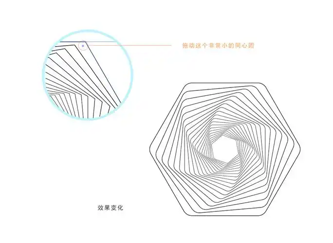 线型图案,用ps ai制作渐变色线条(2)