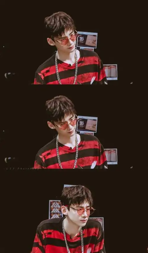 白敬亭 三格壁纸