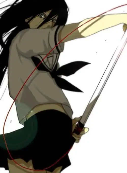 大小姐拔刀篇水手服竖图