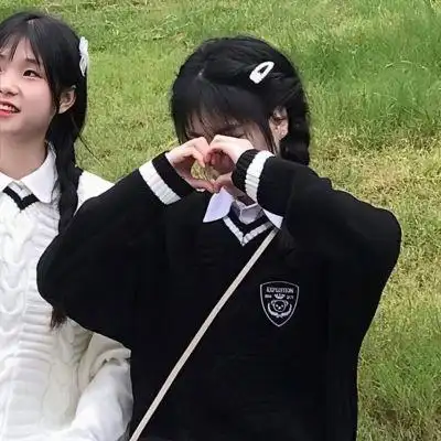 ins森系闺蜜女头意境微信头像