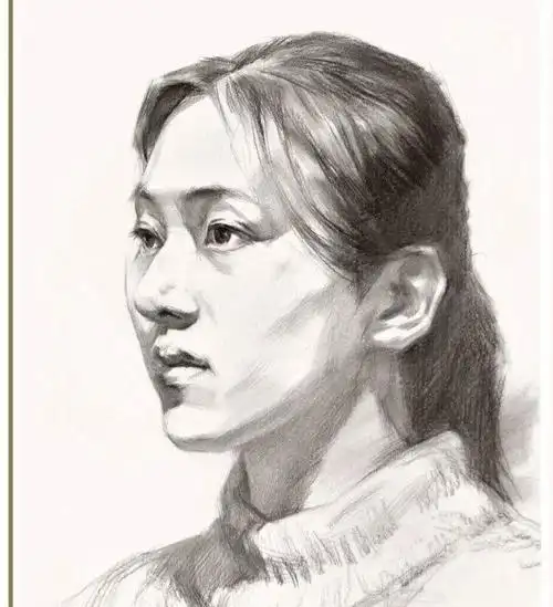 人物素描画简单初学者,怎么画人素描一步一步教