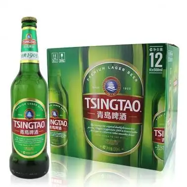 青岛啤酒经典190310度瓶啤500ml12