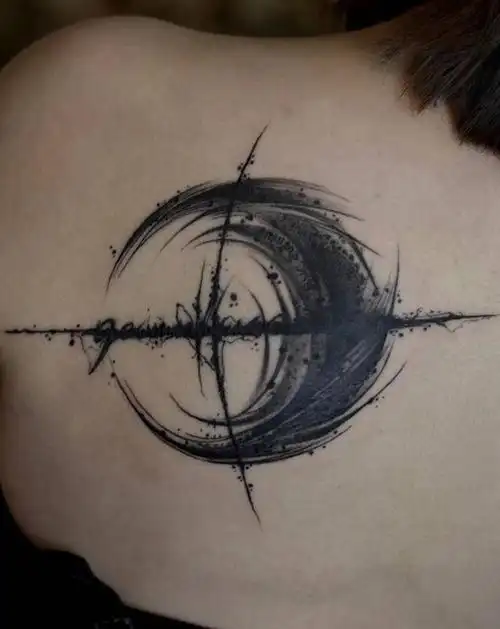 小英文遮盖暗黑月亮tag标签:纹身师:hammer纹身店:real-tattoo(番禺店