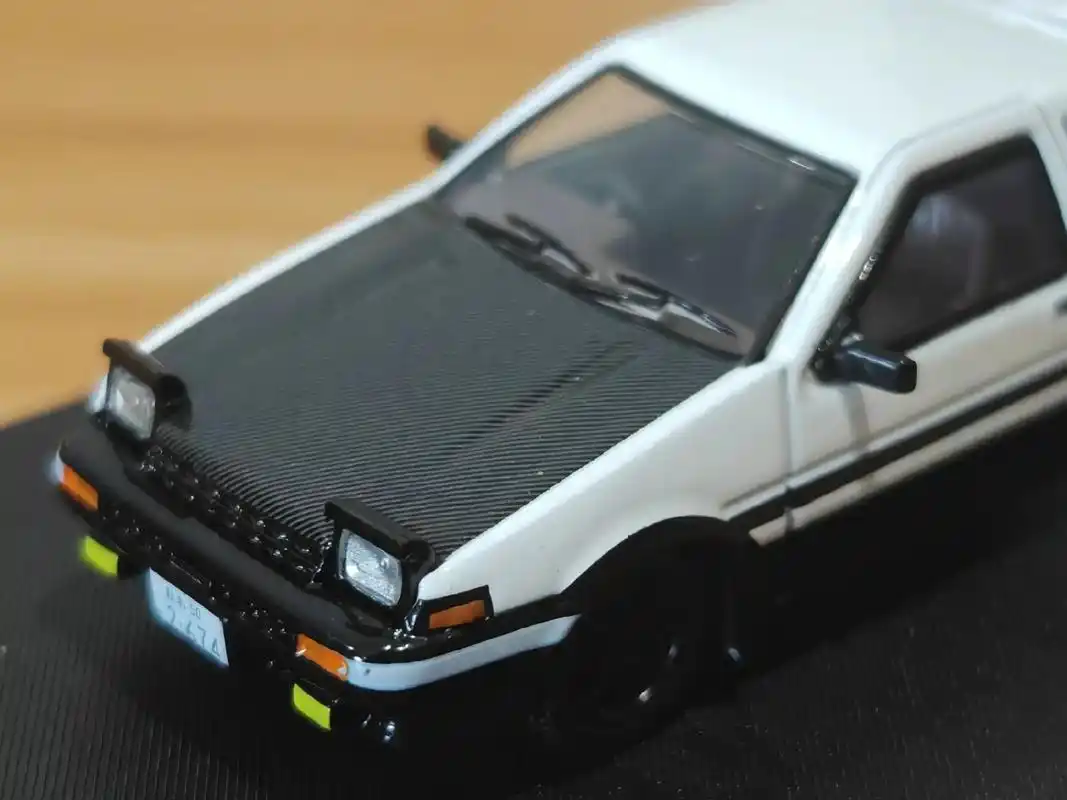 还记得那辆上山的ae86吗 #合金车模 #模型车 #小比例车 - 抖音