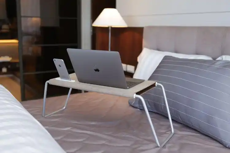 神州行easyownmonitormateplaytable笔记本桌床上电脑桌摺叠懒人书桌