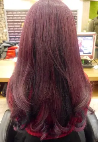 染发大势星空/银河系超梦幻粉雾紫