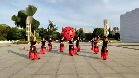 书简舞--9人队形